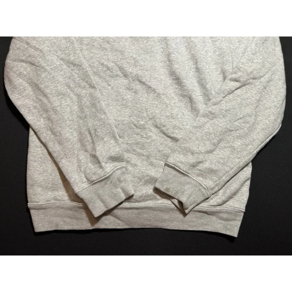 Gap Kids Boys Gray XXL Full Zip Logo Fleece Hoodie Sweatshirt Pockets
